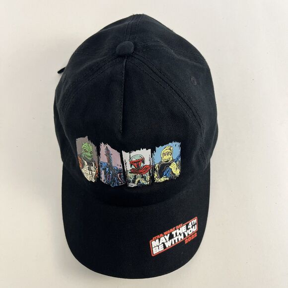 Disney Parks Cap Star Wars May the 4th Bounty Hunter Adult Baseball Hat 2022 - Picture 3 of 5